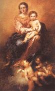 Bartolome Esteban Murillo Beaded rosary of Our Lady holding the child Germany oil painting artist